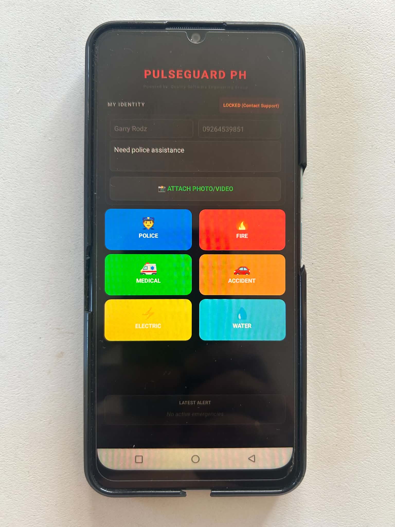 PulseGuard Mission Control Interface